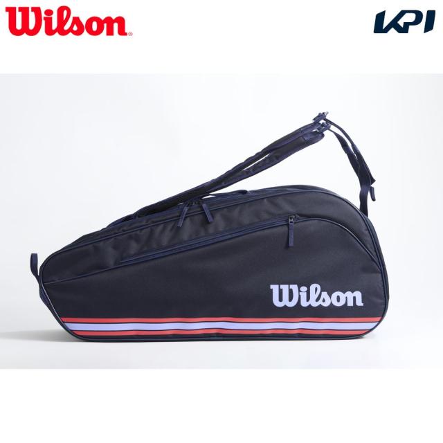 ウイルソン Wilson テニスバッグ・ケース    TEAM J 6PK NAVY チーム J ネイビー WR8050101001