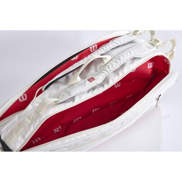 ウイルソン Wilson テニスバッグ・ケース TEAM J 6PK WHITE チーム J ホワイト WR8050201001_3
