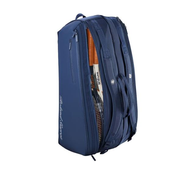 ウイルソン Wilson テニスバッグ・ケース ROLAND GARROS 2026 SESSIONSOIRE 9PK Navy ローランギャロス ツアーバッグ WR8053801001_3