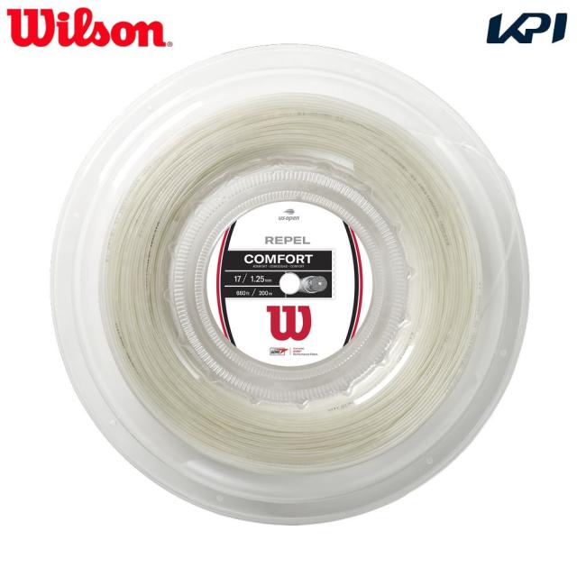 『即日出荷』ウイルソン Wilson テニスガット・ストリング    REPEL 17 REEL Natural 17G リペル ナチュラル 200m WR831270117