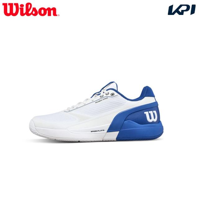 ウイルソン Wilson テニスシューズ メンズ   RUSH PRO 5 Wh/D V Blue/Sa ラッシュプロ 5 オールコート用 WRS338520U