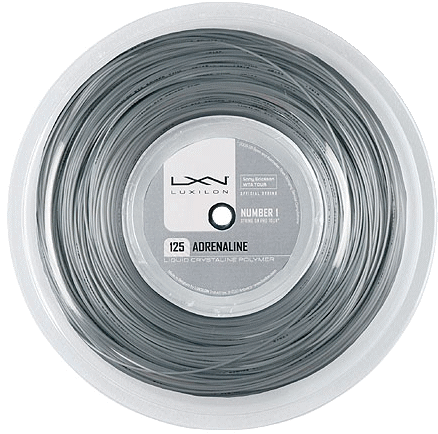 『即日出荷』【SDGsプロジェクト】  LUXILON(ルキシロン)「ADRENALINE（アドレナリン） 200mロール WRZ990080」硬式テニスストリング（ガット）【KPI】の通販は 13,932円