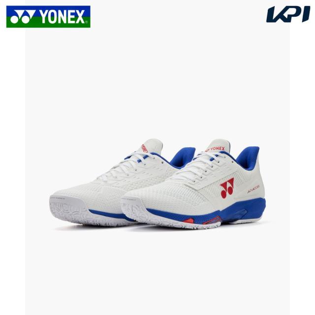 ヨネックス YONEX テニスシューズ ユニセックス   パワークッションアドアクセルWGC ホワイト/パープル SHTAAWG-115