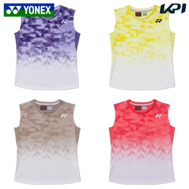 ヨネックス YONEX テニスウェア レディース ウィメンズゲームシャツ（ノースリーブ） 21003Y 受注会限定モデル 2026FW 8月下旬発売予定※予約 10,153円