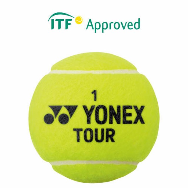 『即日出荷』ヨネックス YONEX テニスボール ツアー (1箱60球/5ダース) TB-TUR4 