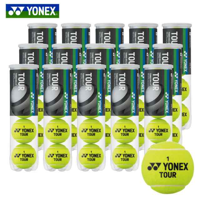 『即日出荷』ヨネックス YONEX テニスボール ツアー (1箱60球/5ダース) TB-TUR4