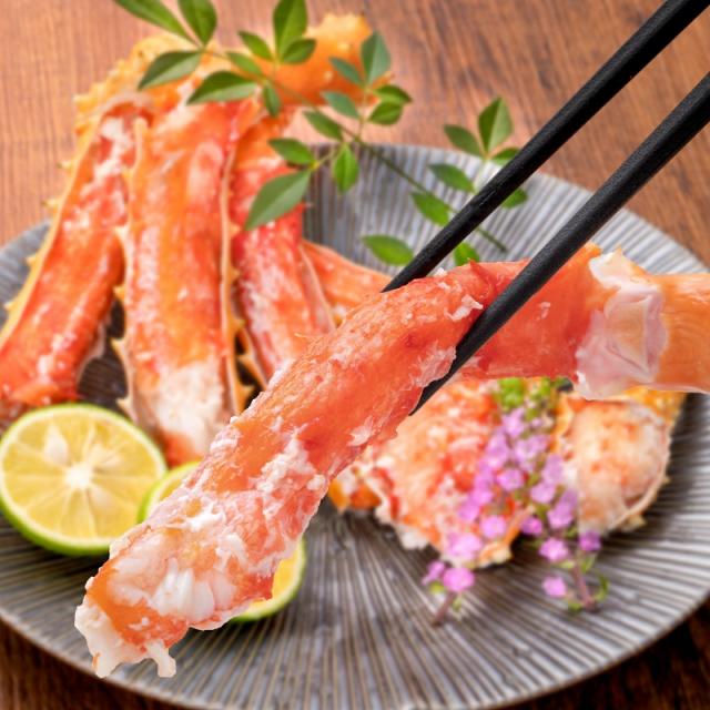 ゴールデンキングクラブ 2kg タラバガニにも負けない旨味 タラバガニ科 イバラガニ 5Lサイズ 冷凍総重量 1kg前後 ×2肩 正規品 ボイル冷凍 足 肩セクション かに カニ 蟹 シュリンク包装 豊洲市場 カニ鍋 焼きガニ ギフト 贈答用 お歳暮 単品おせち 海鮮おせち_6