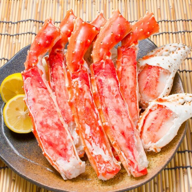 タラバガニ たらばがに 超極太7Lサイズ 冷凍総重量1.3kg前後×1肩  正規品 ボイル冷凍 足 肩セクション シュリンク包装 【タラバ たらば かに カニ 蟹 たらば蟹 タラバ蟹 豊洲 カニ鍋 焼きガニ 脚 贈答用】_3