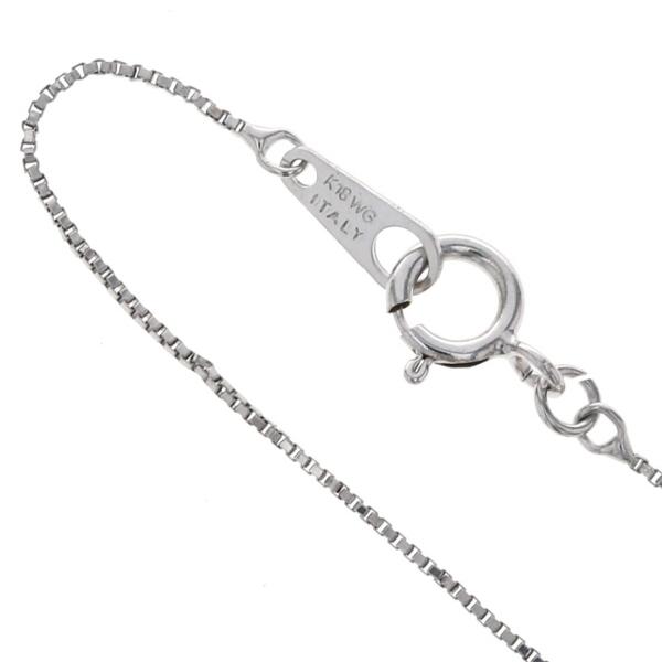 K18WG ホワイトゴールド ネックレス ダイヤモンド 0.52ct クロス 十字架 モチーフ デザイン 42cm【新品仕上済】【zz】【中古】_3