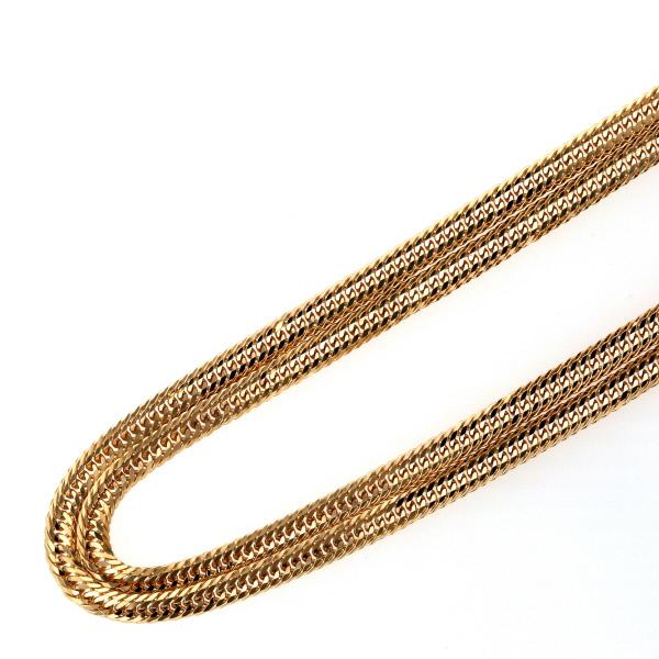 送料無料・返品可♪K18YG 2面シングル 喜平ネックレス 50cm 10.0g A  