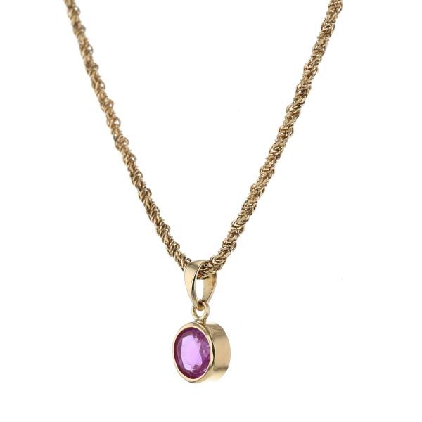 LASOMA K18 純金 ダイヤモンド ネックレス LA Soma ラソマ K18YG