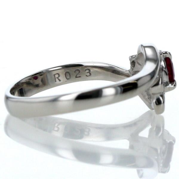 Pt900 プラチナ リング ルビー 0.23ct ダイヤモンド 0.02ct スカラップ ウェーブ デザイン 7.5号 指輪【新品仕上済】【zz】【中古】の通販は Pt900 プラチナ リング ルビー 0.23ct ダイヤモンド 0.02ct スカラップ ウェーブ デザイン 7.5号 指輪【新品仕上済】【zz】【中古】の通販は