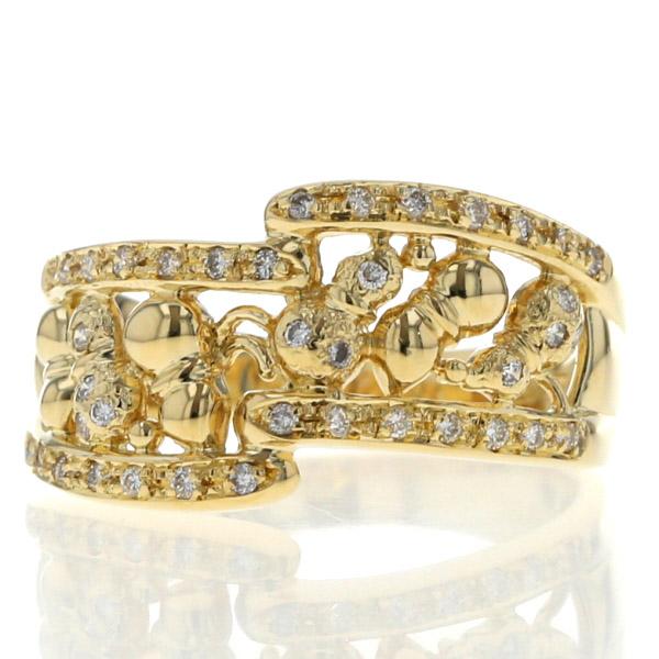 エルメス HERMES オスモズ GM #51 リング SV シルバー 925 指輪【証明