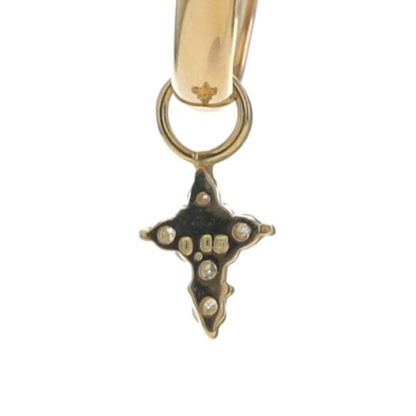 K18YG イエローゴールド イヤリング ダイヤモンド 0.05ct/0.05ct ペリドット シトリン マルチway フープ【新品仕上済】【zz】【中古】_6