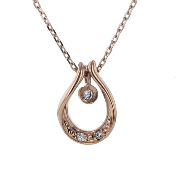 STARJEWELRY K10ダイヤモンドツイストリングピンクゴールド8号