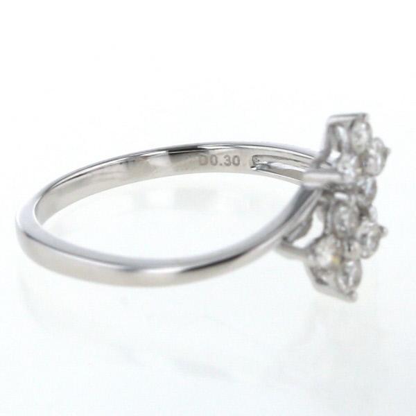 K18WG ホワイトゴールドダイヤモンド0.30ct 14号 リング k18 K18WG ホワイトゴールドダイヤモンド0.30ct 14号 リング k18 K18WG