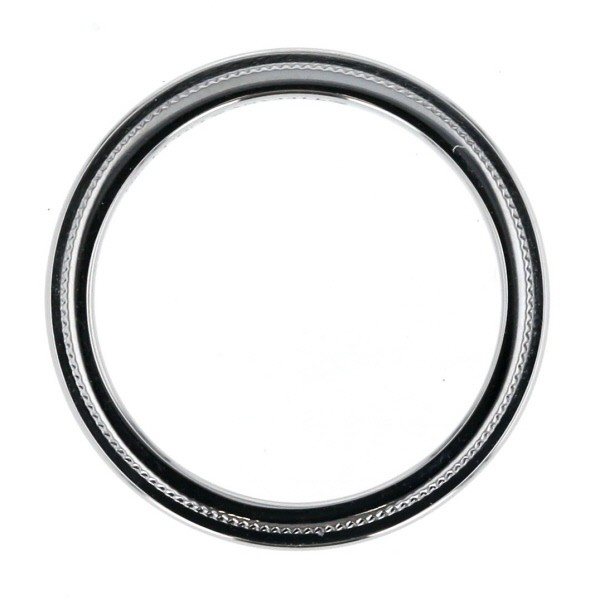ティファニー TIFFANY&Co. Pt950 プラチナ ミルグレインバンド ストレート マリッジ リング 2mm 箱 6.5号 指輪【新品仕上済】【el】【中古】の通販は