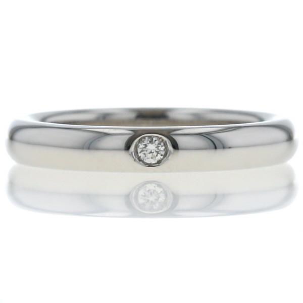 TIFFANY&Co. Pt950 エルサペレッティ スタッキング バンド リング 