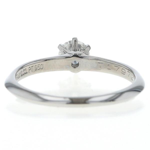 TIFFANY & Co. Pt950 プラチナ ソリティアリング ダイヤモンド 0.31ct 