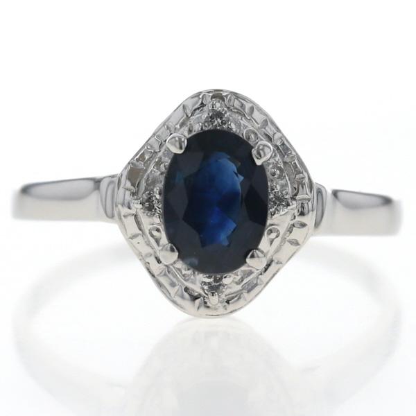 K18WG ダイヤ リング No.21