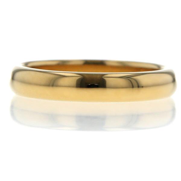 TIFFANY&Co. K18YG 輪っか フォーエバークラシックウェディングバンド 3粍 甲丸 分かりやすい 指環 6号 箱付【新品仕上済】【zz】【中古】