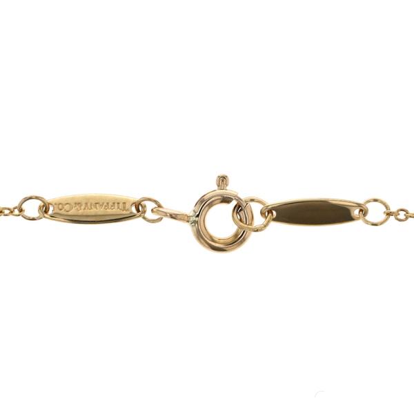 TIFFANY & Co. ティファニー K18YG イエローゴールド バイザヤードネックレス ダイヤモンド 一粒 シンプル 40.5cm 【新品仕上済】【zz】【中古】_4