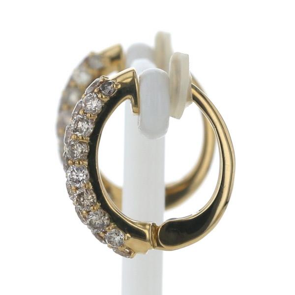 破格！完売お得GS TV 18Kブラウンダイヤモンドピアリングチャーム