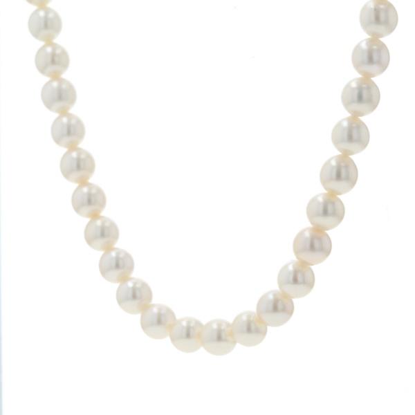 TASAKI タサキ SILVER シルバー ネックレス パール 真珠 7.0mm ラウンド 一連 フォーマル 冠婚葬祭 42cm【新品仕上済】【zz】【中古】_1