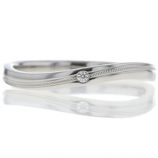 I-PRIMO アイプリモ Pt950 プラチナ リング ダイヤモンド 0.01ct