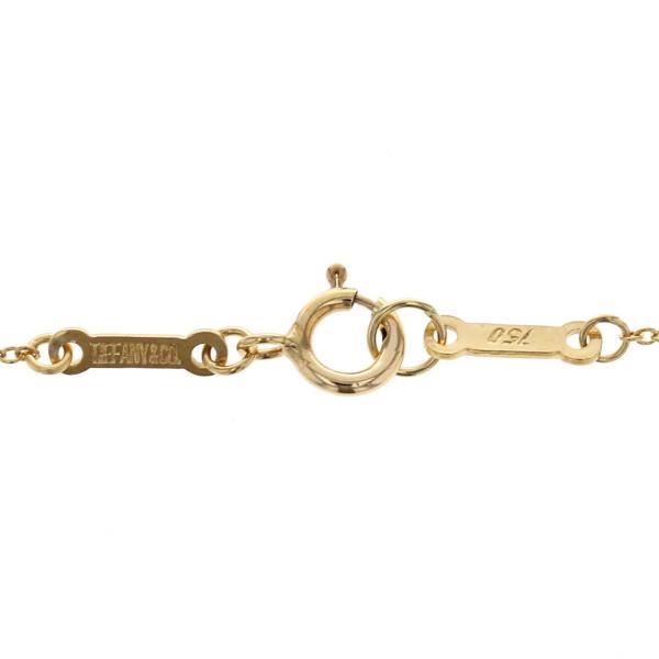 TIFFANY&Co. ティファニー K18YG オープンティアドロップ ネックレス 保存袋付 アズキチェーン 40.5cm【新品仕上済】【zz】【中古】_4
