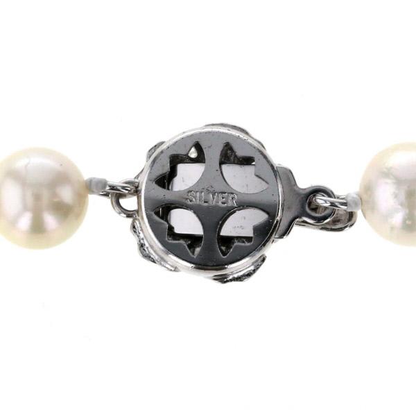 SILVER K14WG シルバー ホワイトゴールド ネックレス イヤリング 真珠