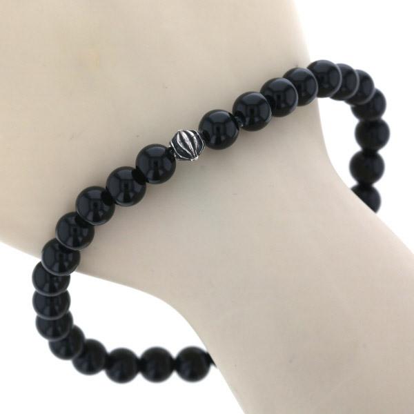 クロムハーツ ビーズブレスレット ブラック 価格応相談 クロムハーツ