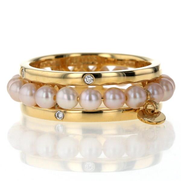 本日限定MIKIMOTO☆K18YGベビーパールリング☆リボン☆♯11☆美品 楽天市場】ミキモト ベビーパール リングの通販