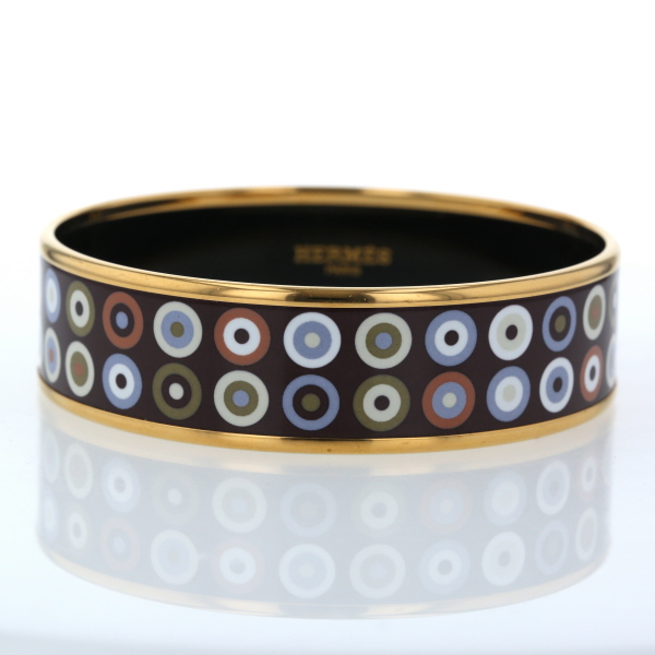 エルメス Hermes エマイユ Gm 七宝 バングル 丸 ドット メンズ レディース アクセサリー El 中古 の通販はau Pay マーケット Everydaygoldrush