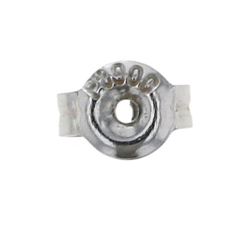 Pt900 プラチナ ピアス パール 真珠 8.6mm 一粒 ラウンド 冠婚葬祭 フォーマル シンプル【新品仕上済】【zz】【中古】_5