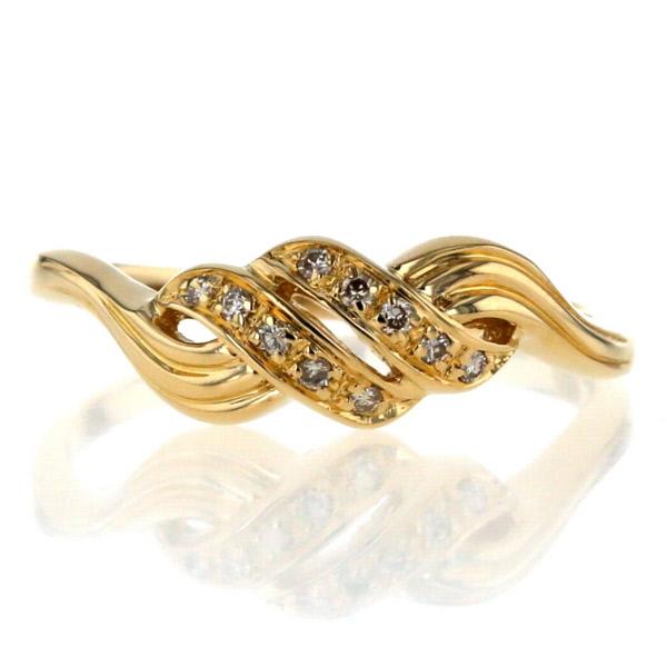 尾形百之助 モチーフリング シルバー 12号 U-TREASURE ゴールデン