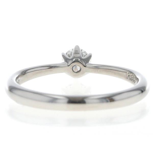 RoyalAsscher ロイヤルアッシャー Pt950 プラチナ リング ダイヤ 0.17ct クラウンERA251 カラーF VS2 指輪 7号 鑑定書【新品仕上済】【zz】【中古】_3