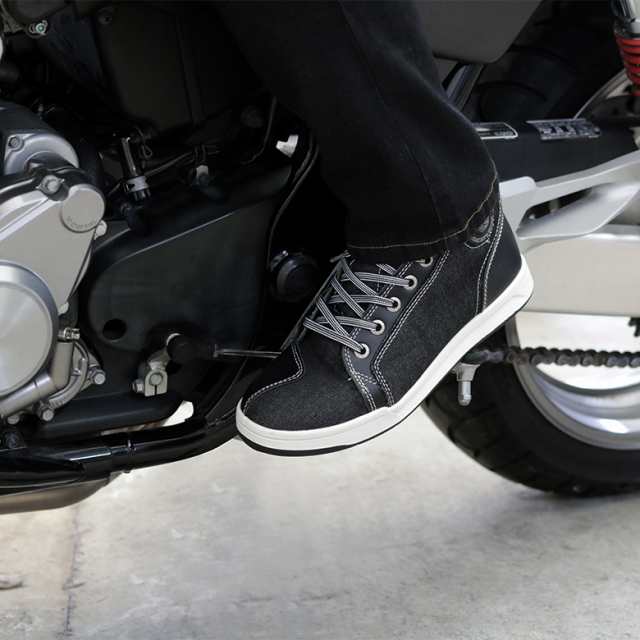 バイクシューズ デニムカジュアルライディングシューズ 普段履き スニーカー ジーンズ メンズ レディース ユニセックス  SCOYCO(スコイコ)の通販はau PAY マーケット - バイク・バイク用品はとやグループ