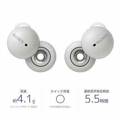 SONY 完全ワイヤレスイヤホン LinkBuds WF-L900-WM ホワイト ソニー