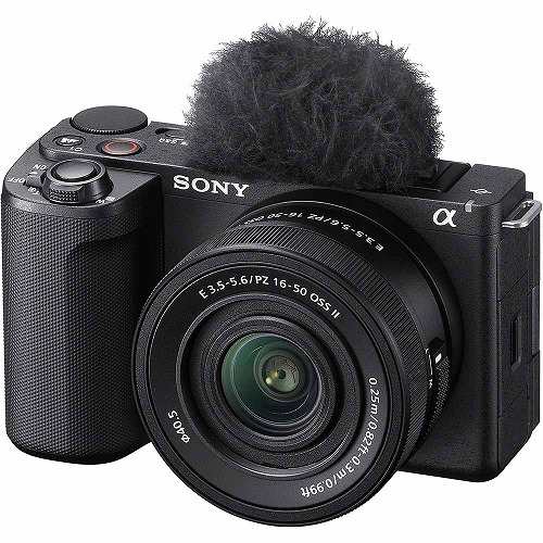 SONY VLOGCAM ミラーレス一眼カメラ ブラック ZV-E10M2K パワーズームレンズキット