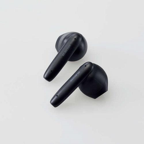 完全ワイヤレスBluetoothヘッドホン ブラック エレコム LBT-TWS17BKの通販は