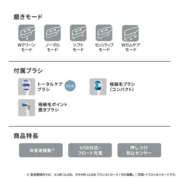 音波振動ハブラシ ドルツ パナソニック EW-DP57