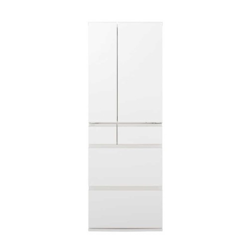 標準設置料金込み 冷凍冷蔵庫 501L 6ドア フレンチ 両開き HYタイプ パールホワイト パナソニック NR-F50HY2-W