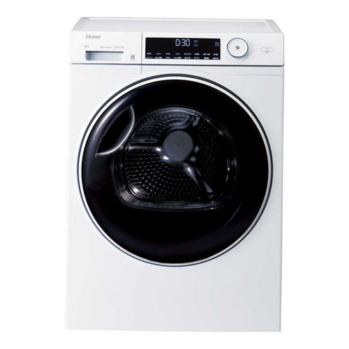 衣類乾燥機 9.0kg 衣類ケア ハイア−ル JZ-K90A-W ホワイト ヒートポンプ乾燥 省エネ 時短 ミストケア シワ取り 消臭 除菌コース 選べる排水 お手入れかんたん