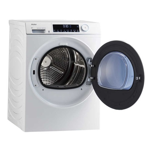 衣類乾燥機 9.0kg 衣類ケア ハイア−ル JZ-K90A-W ホワイト ヒートポンプ乾燥 省エネ 時短 ミストケア シワ取り 消臭 除菌コース 選べる排水 お手入れかんたん