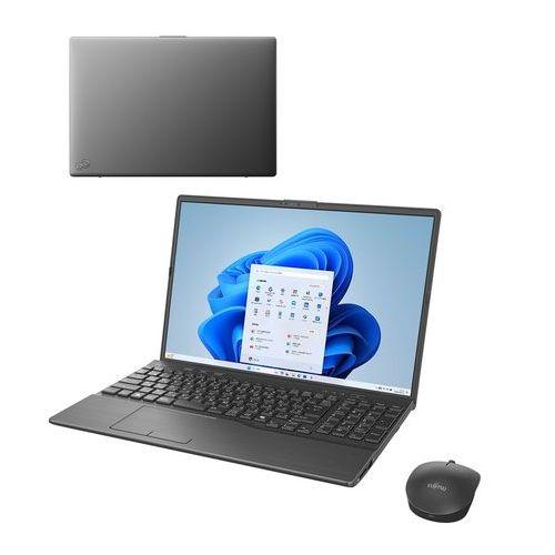 ノートパソコン FMV LIFEBOOK(16型/Windows11/Office2024/Ryzen 7 7735U/メモリ16GB/SSD512GB/BD/BTマウス付/ATOK)ブライトブラック 富士通 FMVA53J3Bの通販は