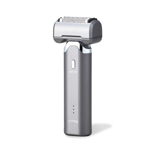 シェーバー 水洗い 充電交流式 メンズシェーバー 5枚刃 グレー カトレ CTS-180