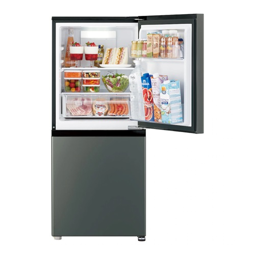 冷蔵庫 137L 小型 2ドア アクア SIMPLE Plus AQR-14R(DS) ダーク