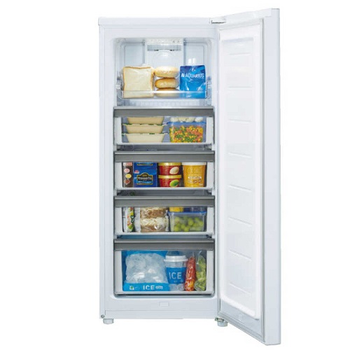 冷凍庫 134L 前開き 自動霜取り 耐熱トップテーブル 冷凍 冷蔵 切り替え マットホワイト アクア AQF-F13R(W) 冷凍庫 134L 前開き 自動霜取り 耐熱トップテーブル 冷凍 冷蔵