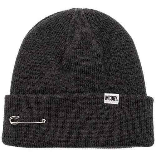 MACK BARRY マクバリー 【BEANIE(ビーニー)】 MCBRY LONG BEANIE グレー MCBRY73543｜au PAY  マーケット